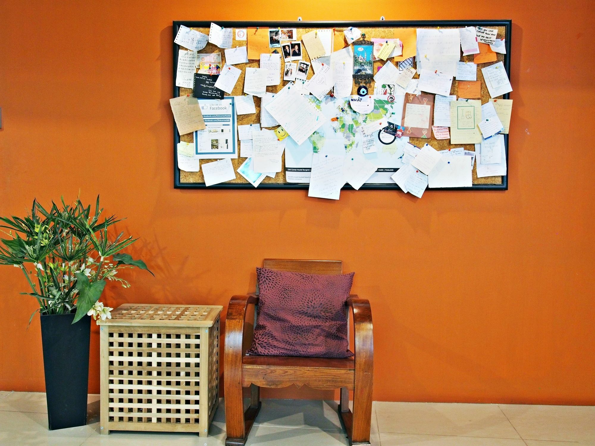 Link Corner Hostel Bangkok Esterno foto