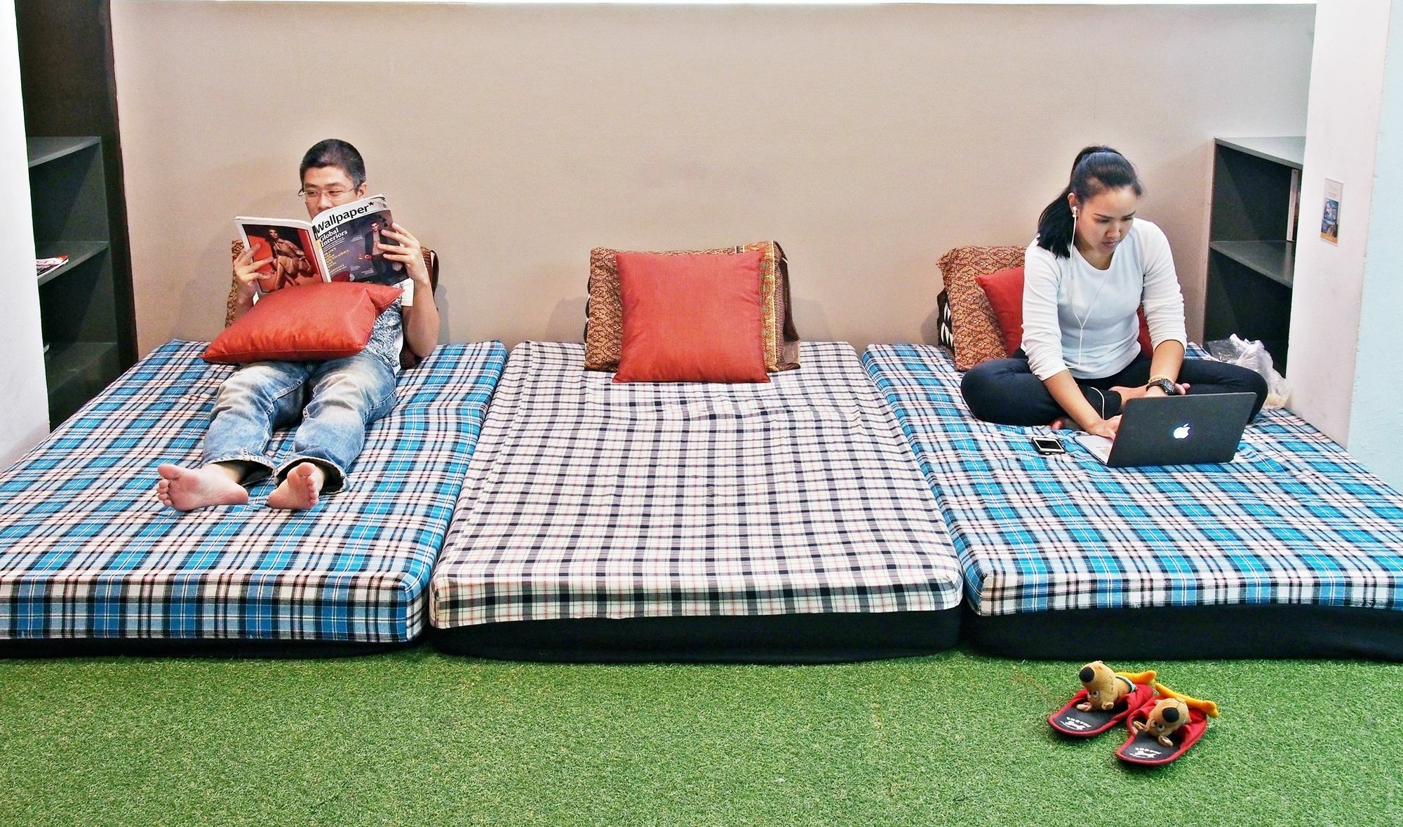 Link Corner Hostel Bangkok Esterno foto